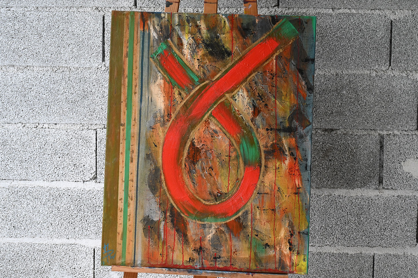 21, green, Sans titre, sans date, 65 X 80.jpg