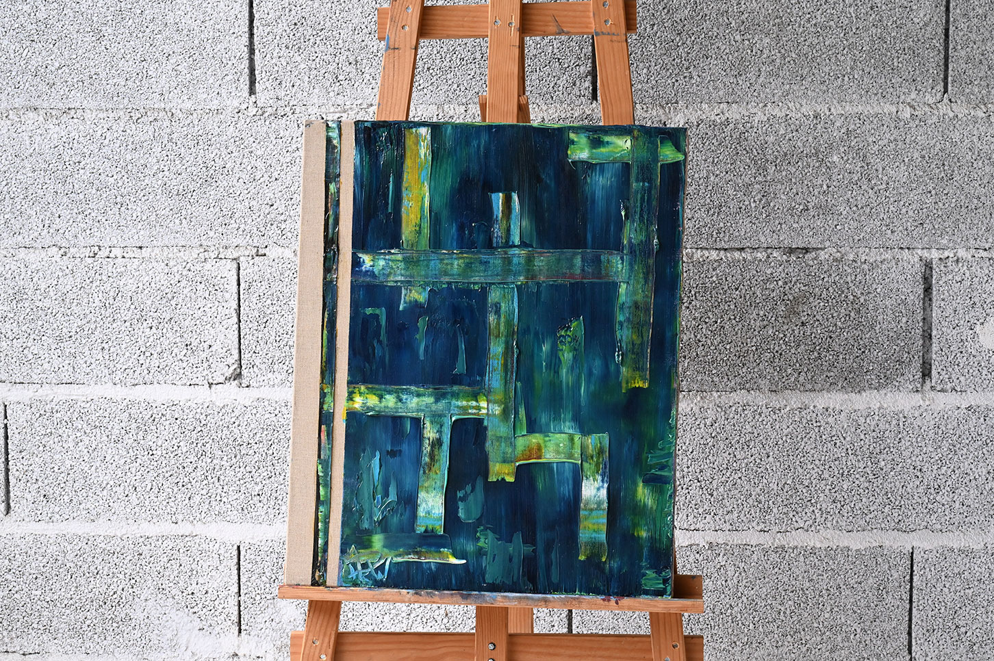 22, green, Transparence, sans date, 50 cm X 61 cm.jpg