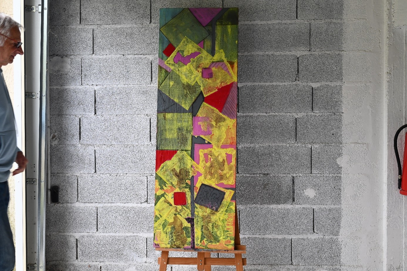 28, green, Chaos des couleurs et des formes, 2007, 50 cm X 150 cm.jpg