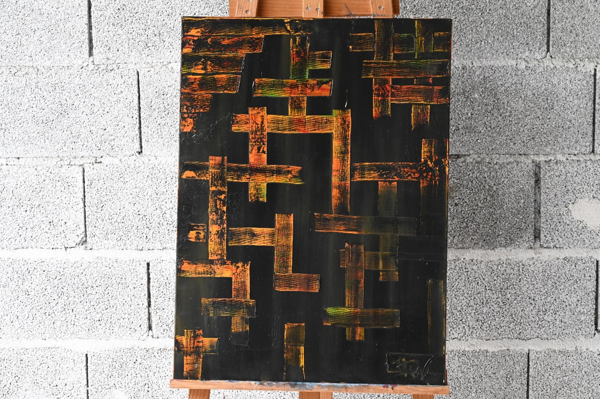 59, green, Premières lueurs, 2014, 54 cm X 73 cm.jpg