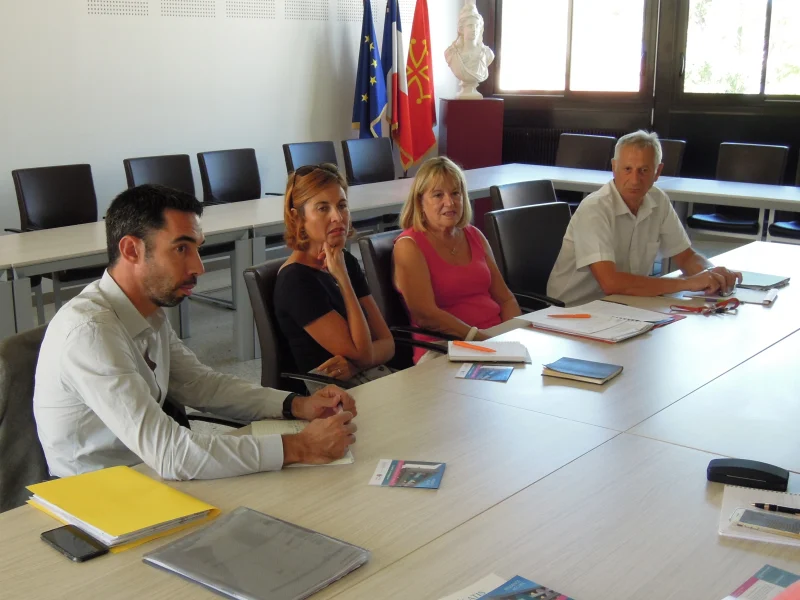 Réunion de l’ensemble des acteurs impliqués dans la future Résidence Accueil de Castelnau-le-Lez.