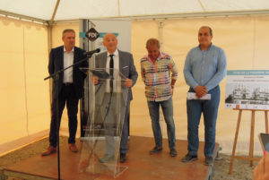 prise de parole de M. , Maire de Castelnau le Lez