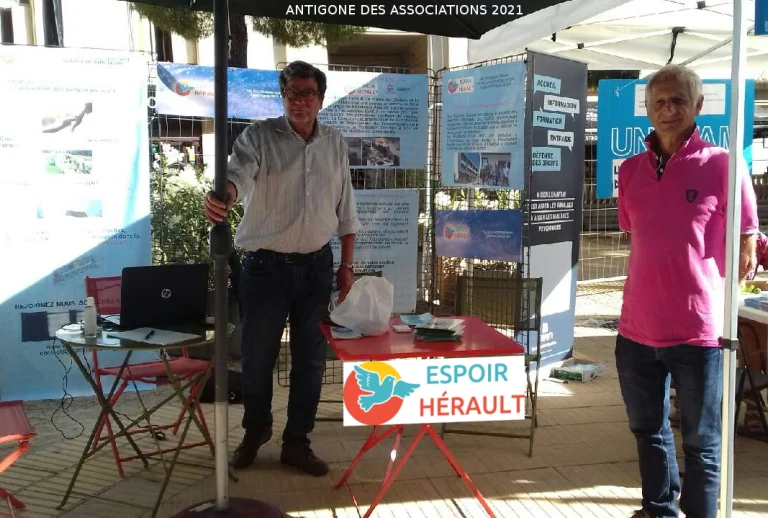 Espoir Hérault a participé à l’Antigone des Associations 2021