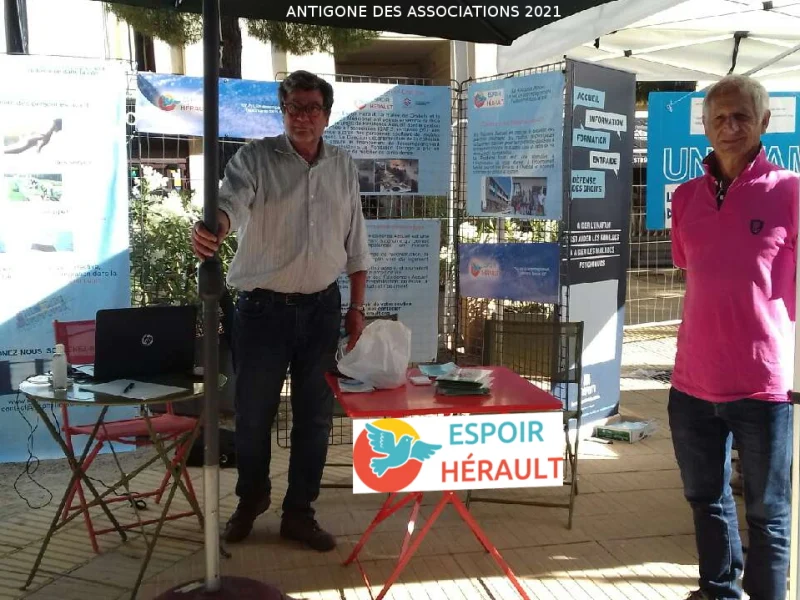 Espoir Hérault a participé à l’Antigone des Associations 2021
